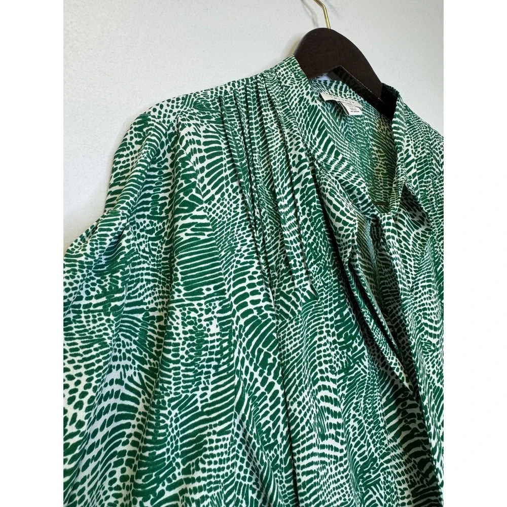 Topshop green white